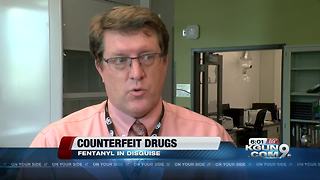 Counterfeit pills growing street drug danger