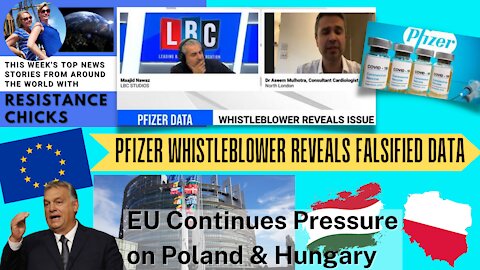 Pfizer Whistleblower Reveals Falsified Data; EU Continues Pressure on Poland & Hungary 11/7/2021