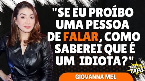 REDE GLOBO NÃO PODE SER CENSURADA, SEGUNDO GIOVANNA MEL.ENTENDA SEUS MOTIVOS