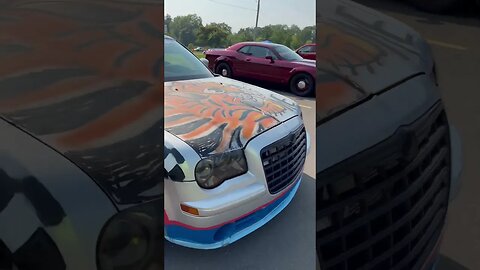 Stupid looking Chrysler 300C with a supercharger