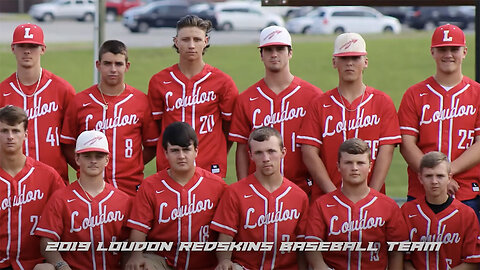 2019 Loudon Redskin Baseball Team @ TN State Championship Round 1 Game @ Smyrna High School