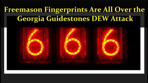 The 'Stone Cutters' Had Their (Coded) Fingerprints All Over the Georgia Guidestones DEW Attack