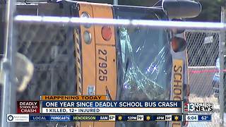 One year since deadly bus crash