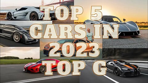 Top 5 fastest cars in the world 2023