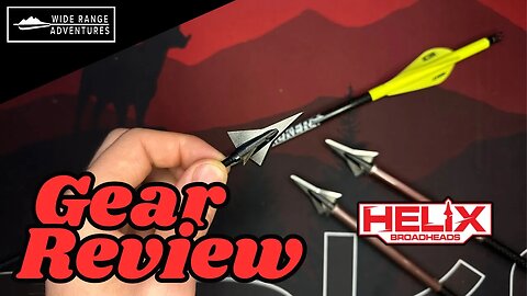 Helix FJ4 Broadhead Review | Single Bevel Broadhead
