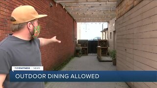 Outdoor dining at restaurants allowed to resume on Thursday in Western New York