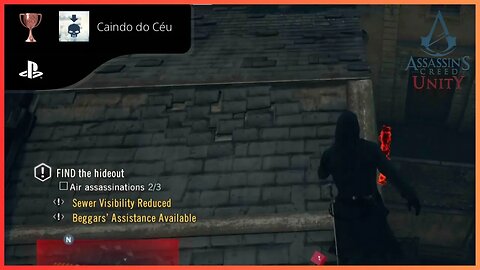 TROFÉU CAINDO DO CÉU ASSASSIN'S CREED UNITY