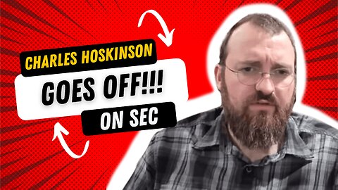 Charles Hoskinson GOES OFF on SEC getting a pass while Cardano $ADA & crypto has to suffer