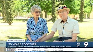 Tucson couple looks back on 70 years together