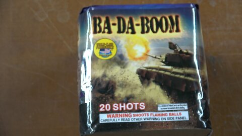Ba-Da-Boom by World Class Fireworks 20 shot 200g cake