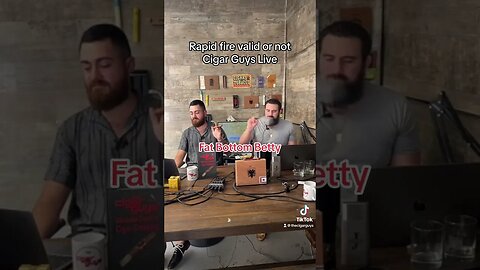 We go live on TikTok and YouTube, be on the lookout! #cigarguys #cigartalk #cigaraficionado