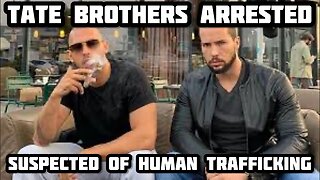 Tate Brothers arrested suspected of human trafficking Chattin with Staxx #tate #andrewtate #tatebro