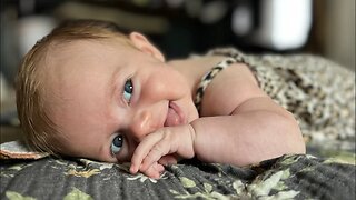 Newborn Baby Tummy Time