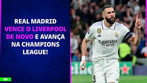 Real Madrid VENCE o Liverpool DE NOVO e AVANÇA às quartas da Champions League! | PÓS-JOGO