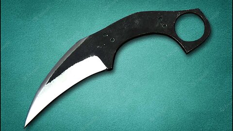 Karambit Knife Hammered 1095 High Carbon Steel Blank Blade Krambit Hunting Knife,Knife Making Supply