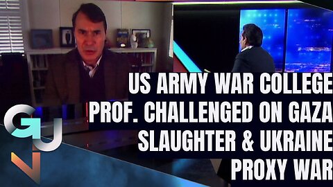 US Army War College’s Prof. John Nagl Challenged on Israel’s Slaughter in Gaza, Ukraine Proxy War