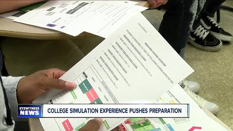 The College Simulation Experience eases kids into college prep