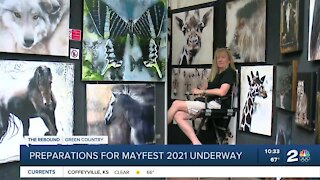 Preparations are underway for Mayfest as it returns to Tulsa