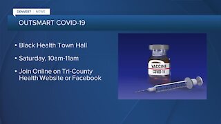 Black Health Town Hall Saturday to answer vaccination questions
