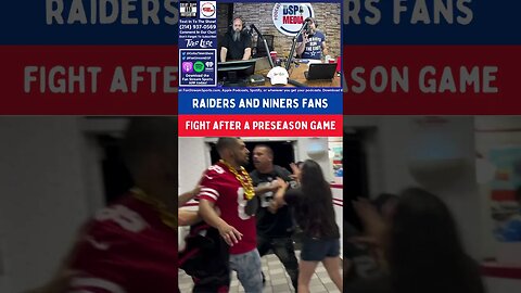 #shorts #sports #raiders #49ers #innout #fight #news #podcast #fanstreamsports #dspmedia #party