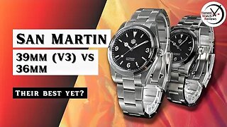 Which Is The Best? San Martin 39mm vs 36mm Explorer Homage AliExpress Watch #HWR