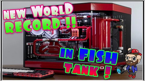 🖥️🖱️ World RECORD Broken! || 3Dmark FIRE STRIKE || Intel 11700K & GTX 1070 in an Aquarium PC Case!