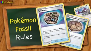 Pokemon Fossil Rules