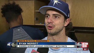 Rays relief pitcher Ryan Merritt hopes playoff experience helps team
