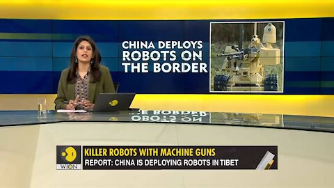 China deploys "Robot Soldiers" along the border with India