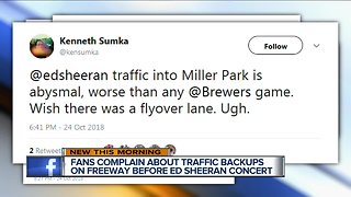 Ed Sheeran fans angry over concert traffic
