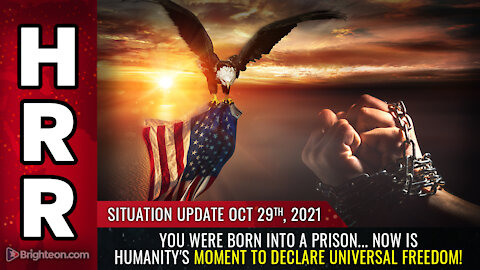 Situation Update, 10/29/21 - You Were Born Into a PRISON...