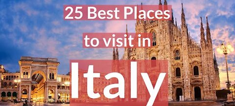 25 Best Places to visit in Italy Top 25 Places in Italy for Solo Travel