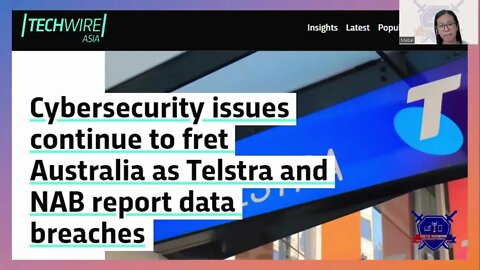 Telstra & NAB Australia experience a breach! #dataprivacy #australia #optus #cybersecurity