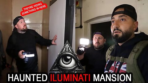 HAUNTED ILLUMINATI MANSION IN THE FOREST WITH SECRET ROOM INSIDE!