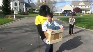 This Kid With His Illusion Ape Costume Won Halloween
