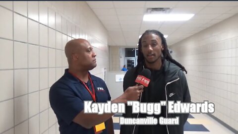 Duncanville SG Kayden "Bugg" Edwards