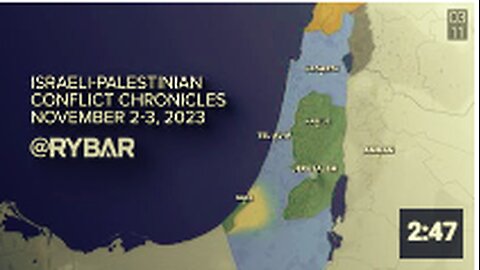 ❗️🇮🇱🇵🇸🎞 Israeli-Palestinian conflict chronicles: November 2-3, 2023
