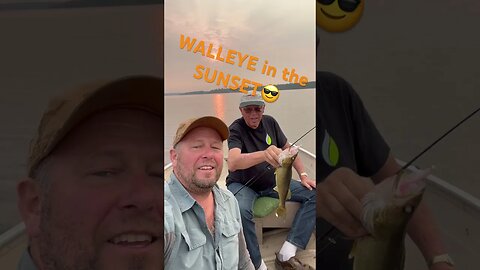 Sunset Walleye #sunset #wilderness #walleye #walleyefishing #saskatchewan #canada #adventure