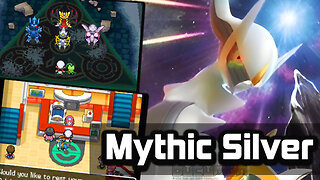 Pokemon Mythic Silver - NDS ROM Hack has new story, new map and you can catch mega pokemon