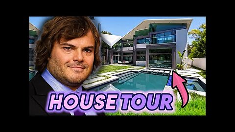 Jack Black - House Tour - His Multimillion Los Feliz Mansions