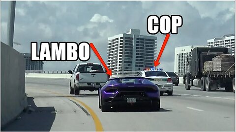 This Miami cop SHOULD'VE pulled us over but didn't..