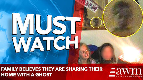 family who believe they are sharing their home with a ghost