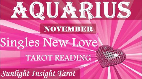 AQUARIUS SINGLES | Baring It All!😘Confessing They Always Had Love For You!💌November 2022