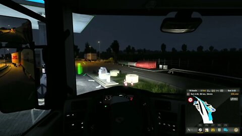 (euro truck simulator 2) just a quick rest stop