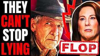 Indiana Jones 5 Is A TOTAL DISASTER | Woke Media Gets Caught LYING For Disney About Box Office FLOP