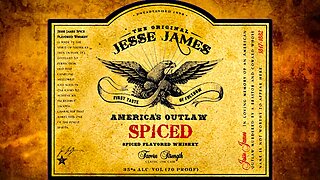 Jesse James American Outlaw Spiced Straight Bourbon Whiskey