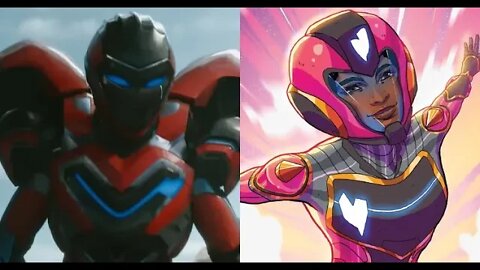 RiRi Williams Ironheart Suit Blind Reaction