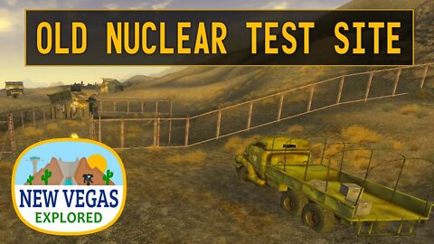 Fallout New Vegas | Old Nuclear Test Site Explored