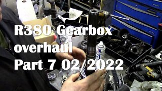 R380 suffix L overhaul Part 7 Assembling the mainshaft