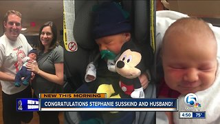 WPTV reporter Stephanie Susskind welcomes new baby!